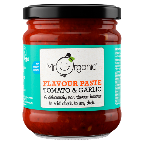 Mr Organic Flavour Paste Tomato & Garlic 200g