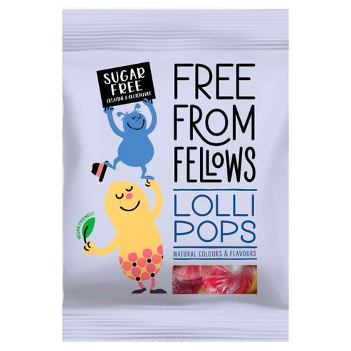 Free From Fellows Lollipops 60g