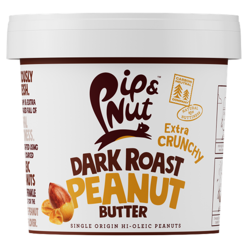 Pip & Nut Dark Roast Peanut Butter 1kg