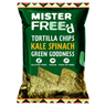 Mister Free'd Tortilla Chips Kale Spinach 135g