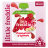 Little Freddie Organic Baby Food Stage 1 from 6 Months Strawberry Smash Multipack 4x90g