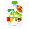 Little Freddie Organic Baby Food Stage 2 from 7 Months Grass Fed Beef & Coconut Curry Pouch 130g