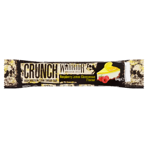 Warrior Crunch Bars Raspberry Lemon Cheesecake 64g