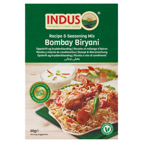 Indus Recipe & Seasoning Mix Bombay Biryani 60g