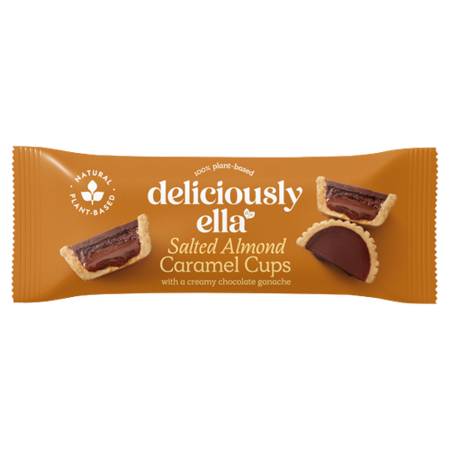 Deliciously Ella Salted Almond Caramel Cups 36g