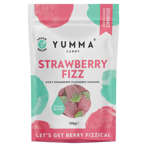 Yumma Candy Strawberry Fizz 138g