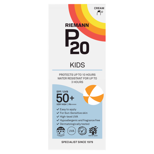 P20 Suncare for Kids SPF UVB 50+ Very High 200ml We Get Any Stock