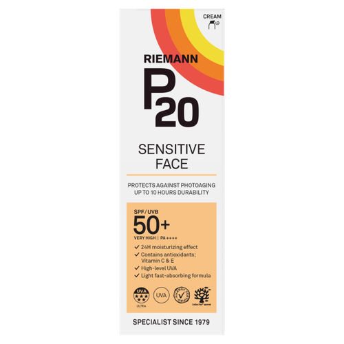 Riemann P20 Cream Sensitive Face SPF / UVB 50+ 50g