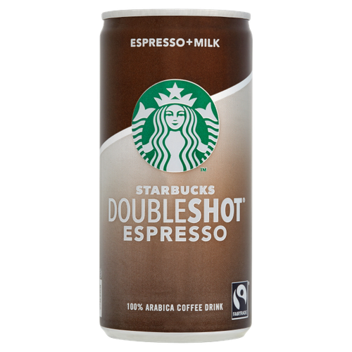 Starbucks Can DoubleShot Espresso Iced Coffee 200ml We Get Any Stock