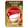 Mokate Gold Premium Cappuccino Flavour Instant Coffee Drink 10x14g