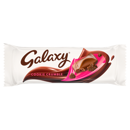 Galaxy Cookie Crumble Chocolate Bar 40g - We Get Any Stock