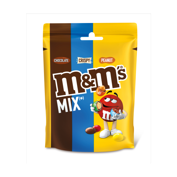 M&M's Crispy Chocolate Pouch 107g