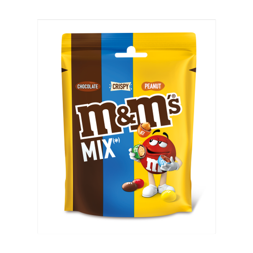 M&M's Mix Chocolate Pouch Bag 128g - We Get Any Stock