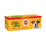 Pedigree Adult Wet Dog Food Pouches Mixed in Gravy Mega Pack 40 x 100g