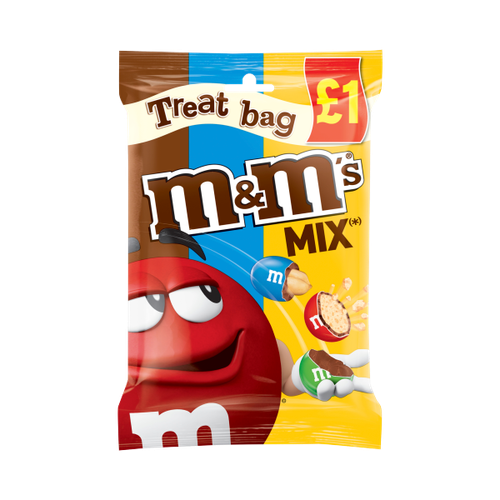 M&M's Mix Chocolate £1 PMP Treat Bag 80g - We Get Any Stock