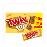 Twix Top Chocolate Biscuit Bars Multipack 10 x 21g (210g)