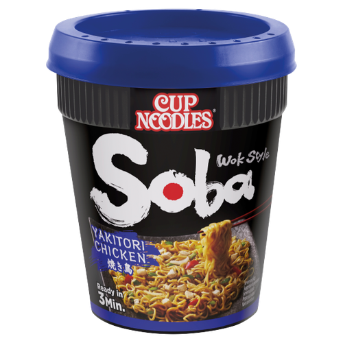 Nissin Cup Noodles Soba Wok Style Yakitori Chicken 89g
