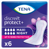 TENA Discreet Maxi Night Incontinence Pads 6 Pack