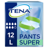 TENA Super 12 Pants Large