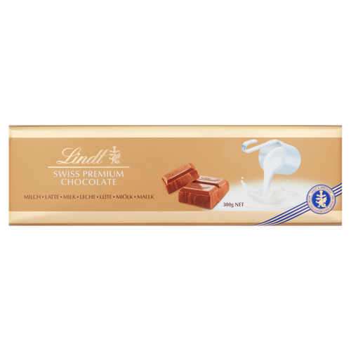 Lindt Swiss Premium Milk Chocolate Latte 300g