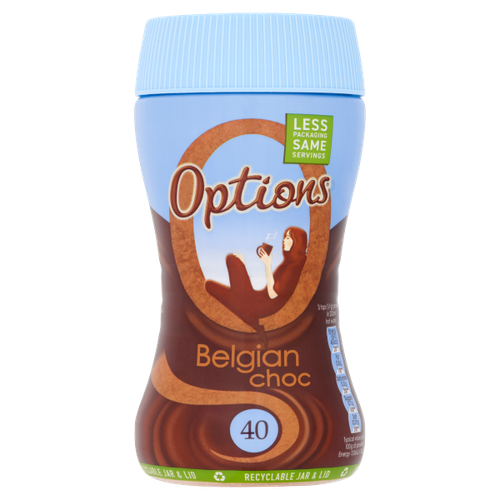 Options Belgian Choc 220g