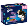 Felix As Good As It Looks Kitten Mixed Selection in Jelly Wet Cat Food 12 x 100g