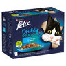 Felix As Good As It Looks Doubly Delicious Ocean Recipes in Jelly Wet Cat Food 12 x 100g