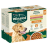 WINALOT Adult Dog Food Pouch Mixed in Gravy 12x100g