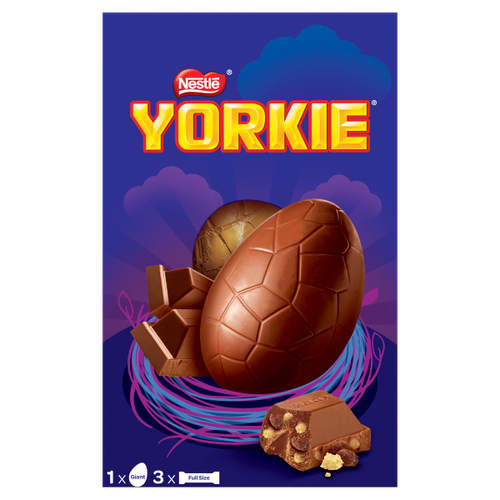 Yorkie Milk Chocolate Collection Giant Easter Egg 336g