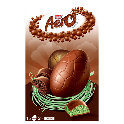 Aero Milk Chocolate Giant Easter Egg 308g We Get Any Stock