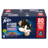 FELIX AS GOOD AS IT LOOKS Mixed Selection in Jelly Wet Cat Food 80 x 100g