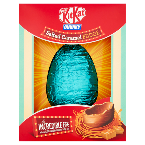 KitKat Salted Caramel Fudge Incredible Giant Egg 516g