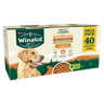 WINALOT Adult Dog Food Pouch Mixed in Gravy 40x100g