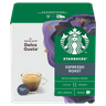 Starbucks Espresso Roast Espresso by Nescafe Dolce Gusto Coffee Pods x 12