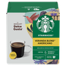 Starbucks Americano Veranda Blend by Nescafe Dolce Gusto Coffee Pods x 12