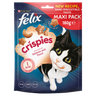 Felix Crispies Treats Flavoured with Salmon and Trout 180g