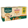 WINALOT Sunday Dinner Dog Food Pouches 40 x 100g