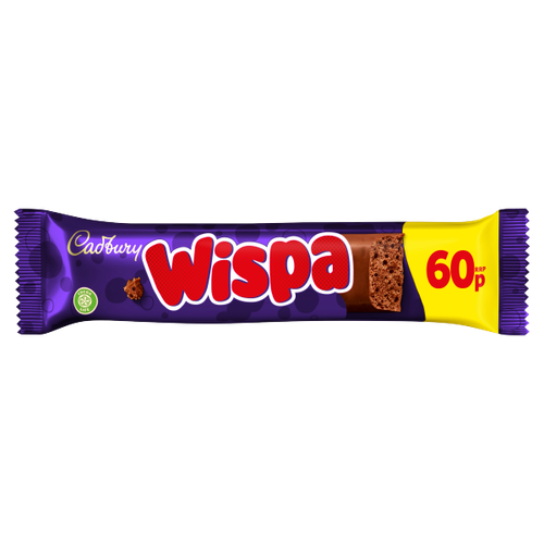 Cadbury Wispa Chocolate Bar 60p 36g