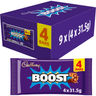 Cadbury Boost Bars 4 x 31.5g (126g)