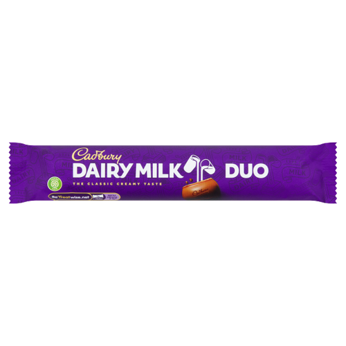 Cadbury Dairy Milk Duo Chocolate Bars 54.4g