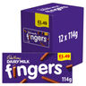 Cadbury Fingers Milk Chocolate PM £1.49 114G
