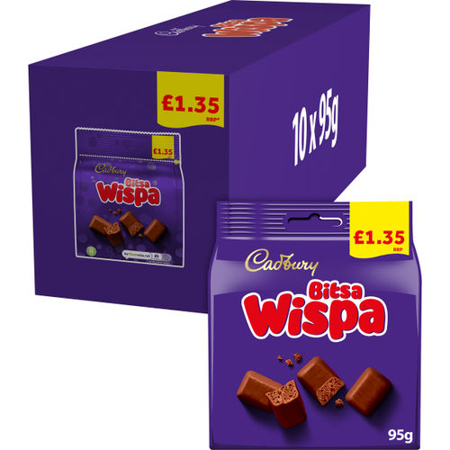 Cadbury Bitsa Wispa Pm £1.35 95g