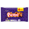 Cadbury Picnic Chocolate Bar 4 Pack 128g