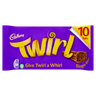 Cadbury Twirl Chocolate Bar 10 Pack 215g