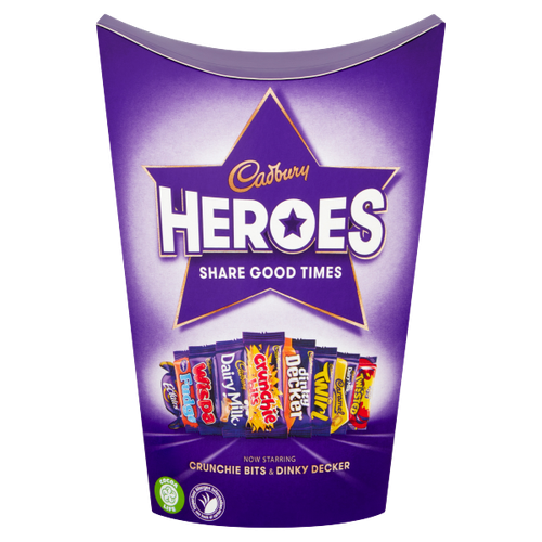 Cadbury Heroes Chocolate Carton 185g