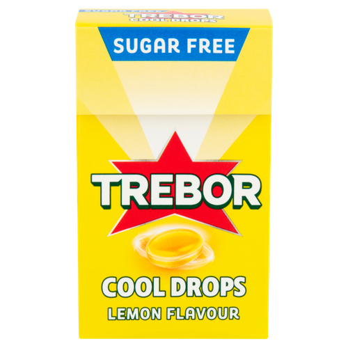 Trebor Cool Drops Lemon Flavour 28g