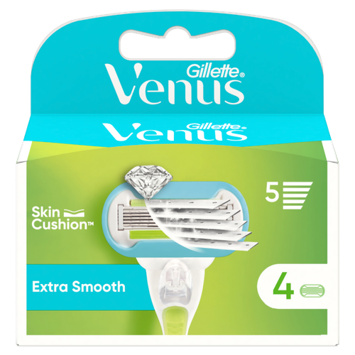 Venus Extra Smooth Razor Blades x 4