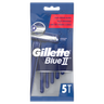 Gillette BlueII Men's Disposable Razors x5