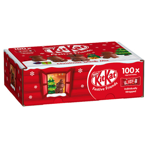 Kit Kat Festive Friends Christmas Chocolate Variety Pack 820g