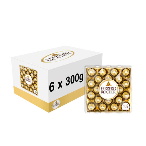 Ferrero Rocher Gift Box of Chocolate 24 Pieces 300g